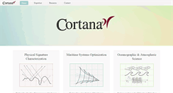 Desktop Screenshot of cortana.com